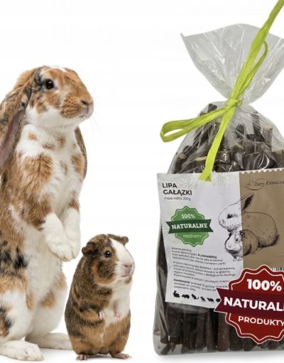 Gałązki lipy dla królików i gryzoni 200g