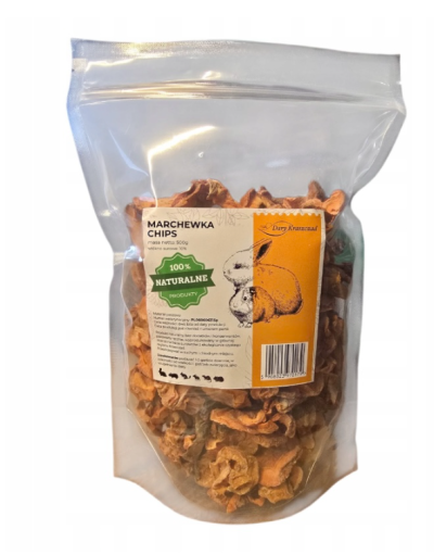 Suszona marchewka dla królików i gryzoni 100g