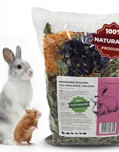 Mieszanka ziołowa dla królika i gryzoni - 300g