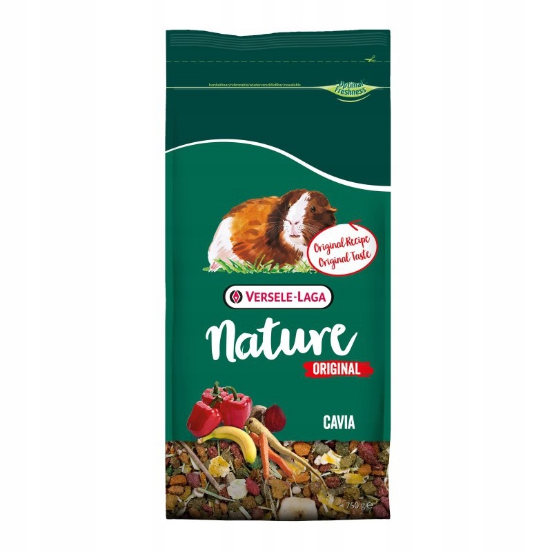 CAVIA ORIGINAL MIESZANKA KARMA DLA ŚWINKI MORSKIEJ KAWII 750g Versele-Laga