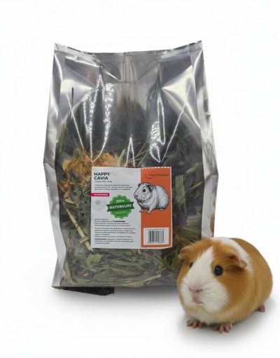 HAPPY CAVIA mieszanka ziołowa dla świnki morskiej 500 g NOWOŚĆ!!!
