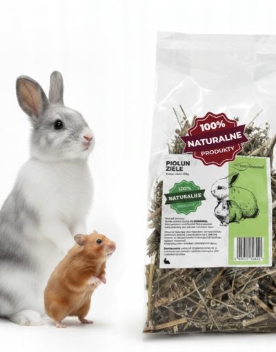 PIOŁUN ZIOŁA DLA KRÓLIKA GRYZONI NATURALNY PRZYSMAK ZDROWY WITAMINY 100G